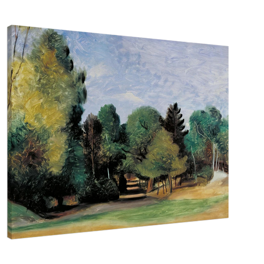 Andre Derain - LANDSCAPE NEAR BARBIZON 1922 Canvas - Default Title-canvas