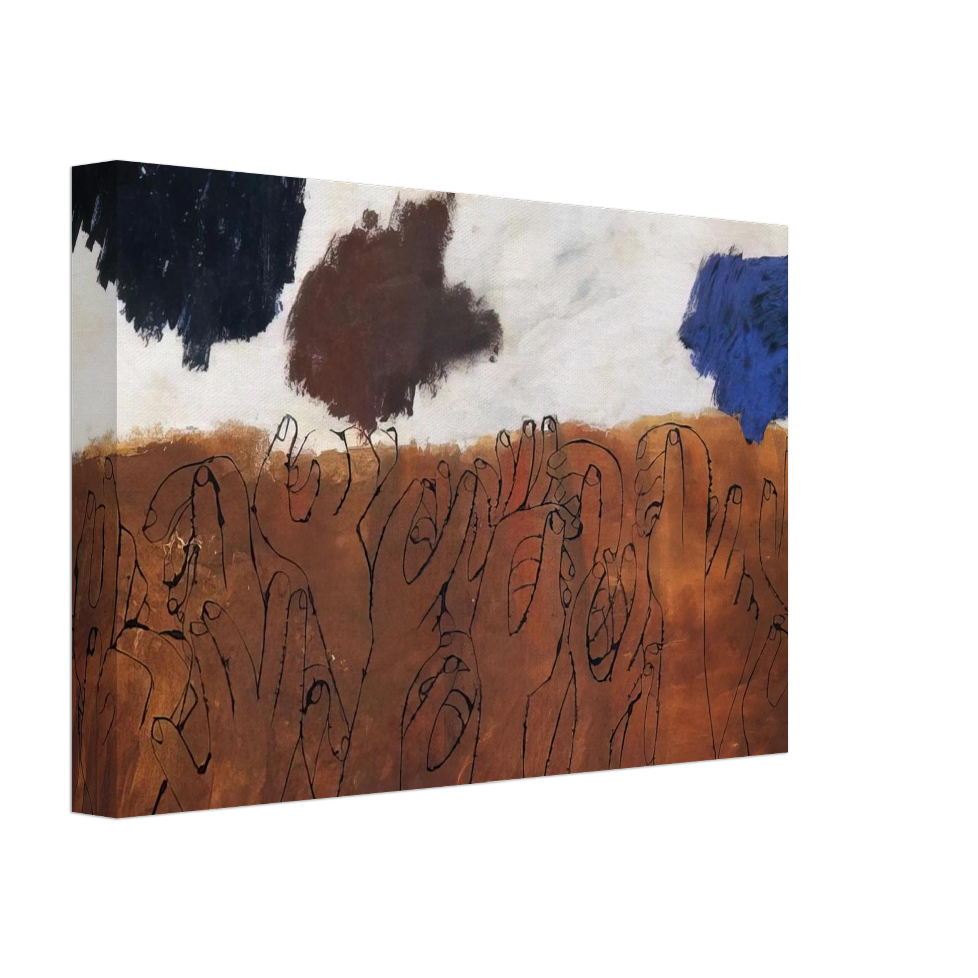 Ben Shahn - NOT DETECTED 29 Canvas - 70x100 cm / 28x40 inches-canvas