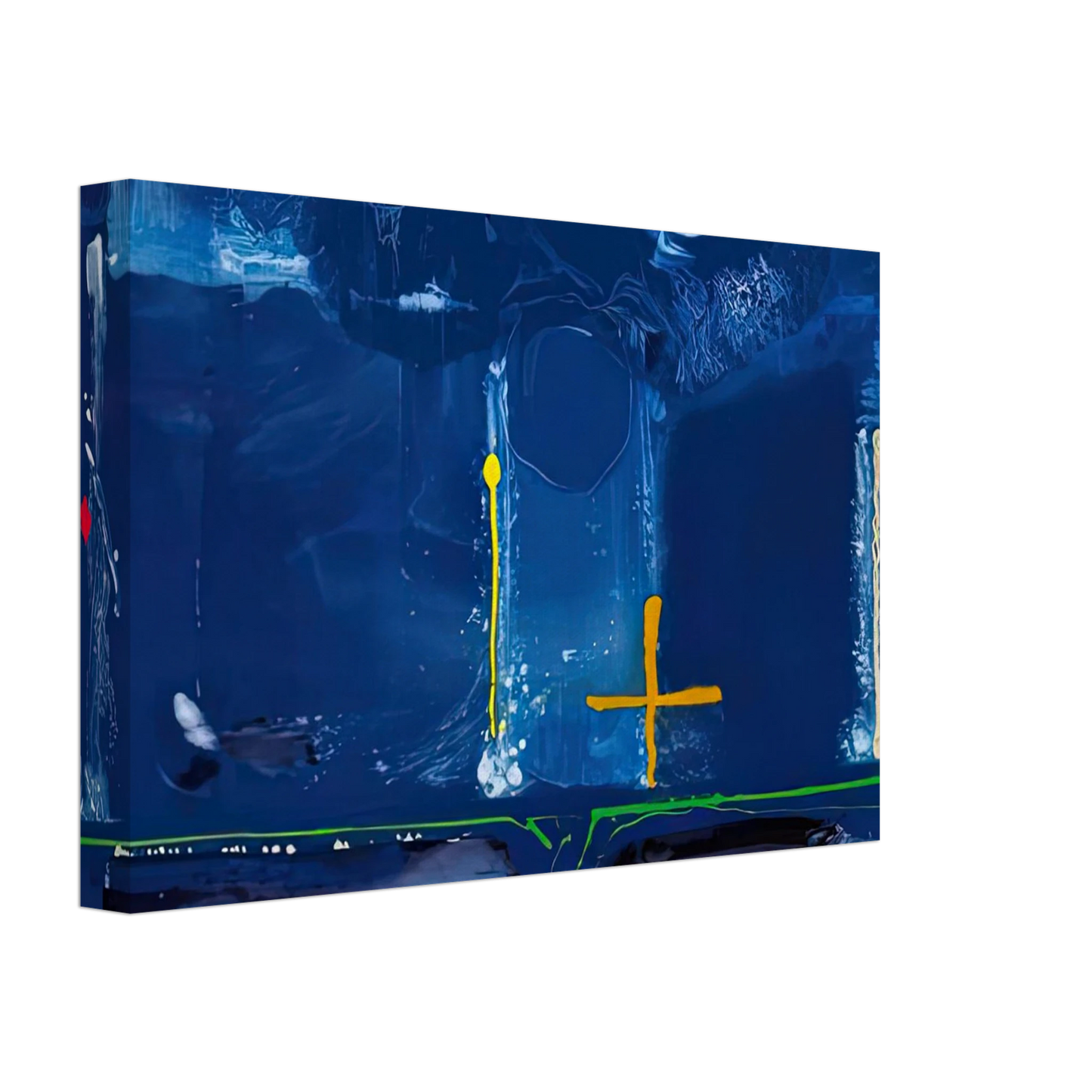 Helen Frankenthaler - Sister Sky, 1991- Canvas - 40x60 cm / 16x24 inches-canvas