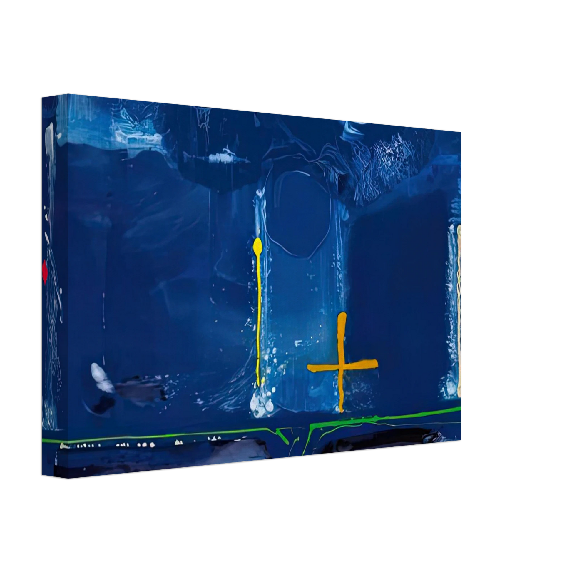 Helen Frankenthaler - Sister Sky, 1991- Canvas - 40x60 cm / 16x24 inches-canvas