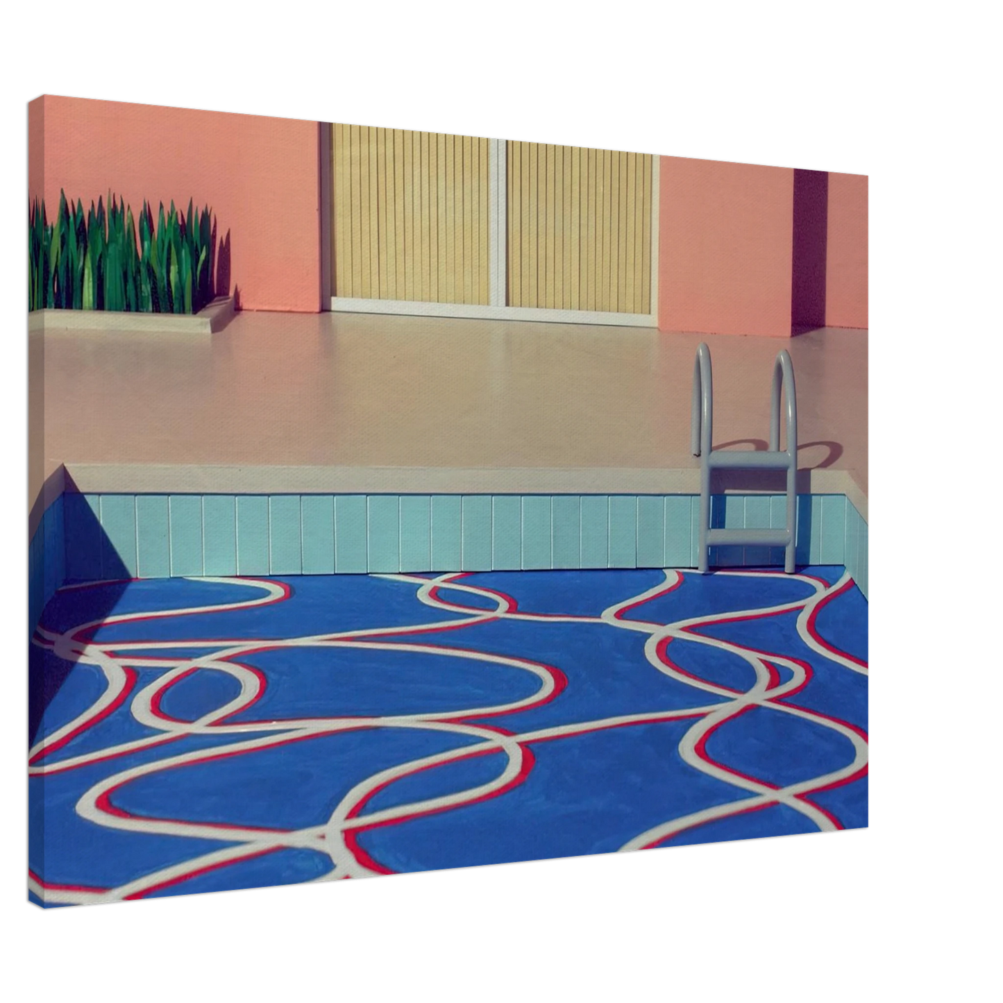 David Hockney - David Hockney Canvas - 20x30 cm / 8x12 inches-canvas