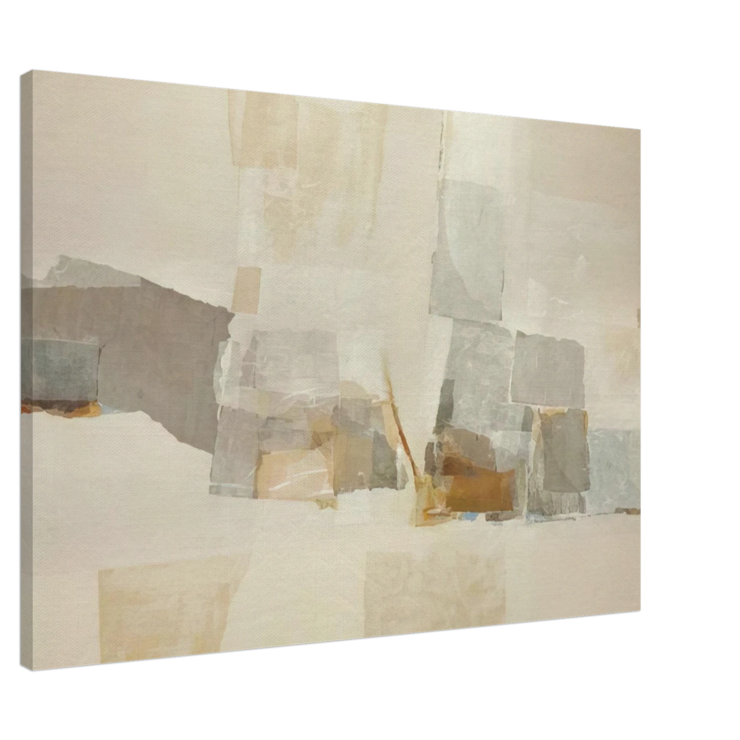 Kenzo Okada - Untitled - 1970 Canvas - 20x30 cm / 8x12 inches-canvas