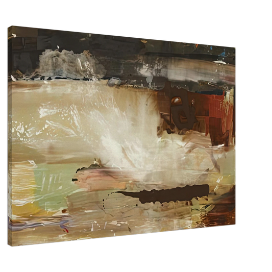 Helen Frankenthaler - For E.M., 1981- Canvas - 20x30 cm / 8x12 inches-canvas