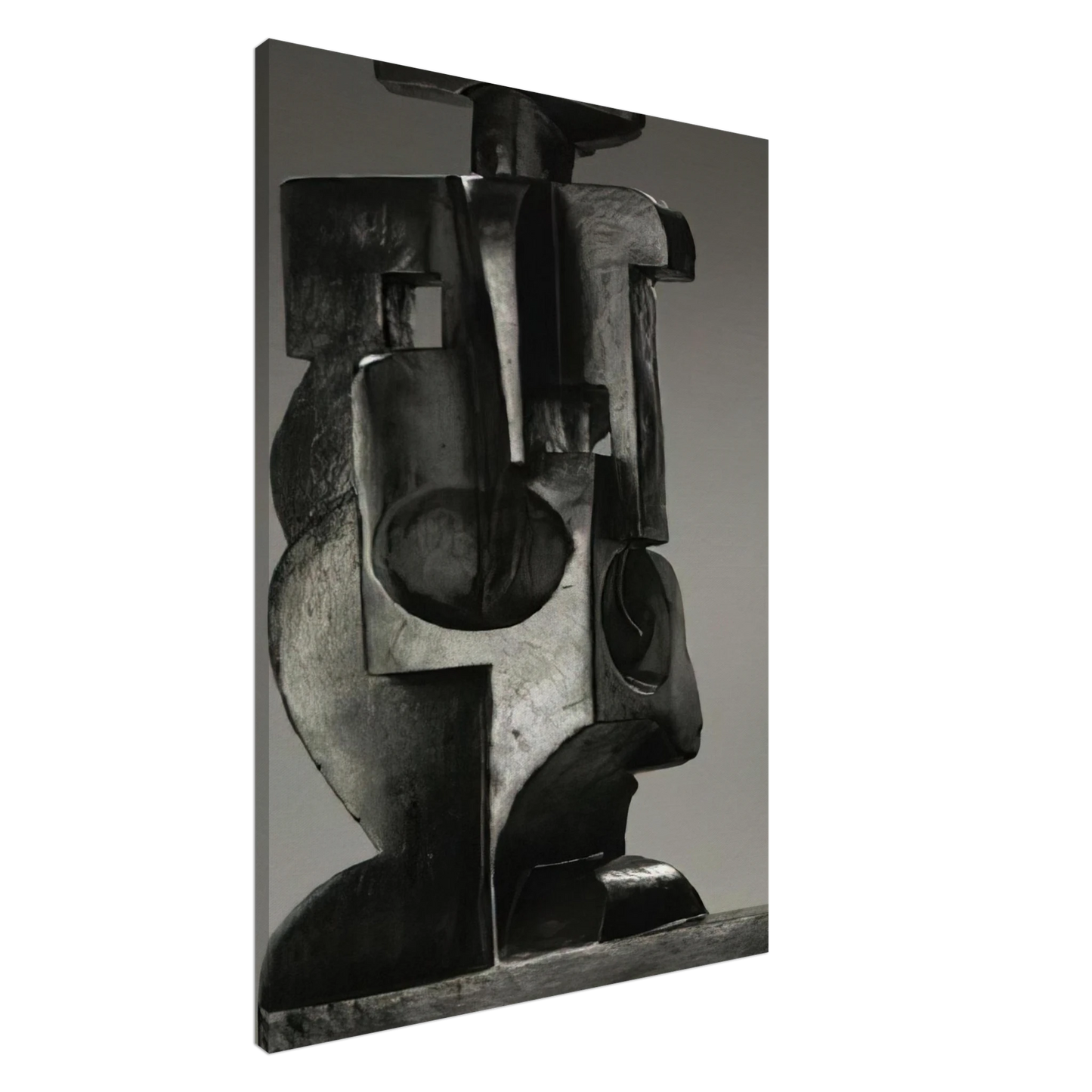 Juan Gris - HARLEQUIN 1918 Canvas - 20x30 cm / 8x12 inches-canvas