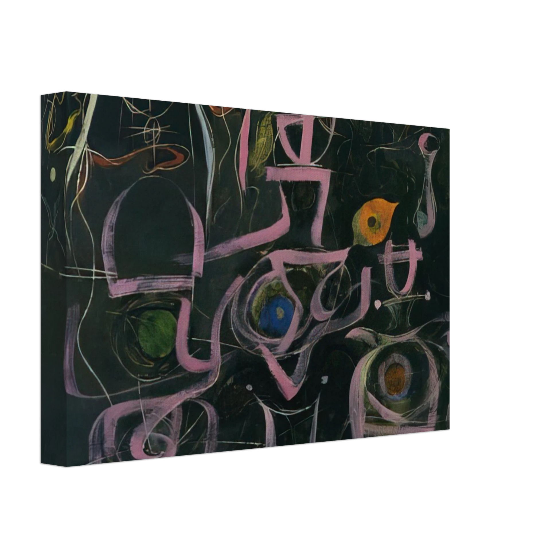 Bradley Walker Tomlin - Number 3 - 1948 Canvas - 70x100 cm / 28x40 inches-canvas