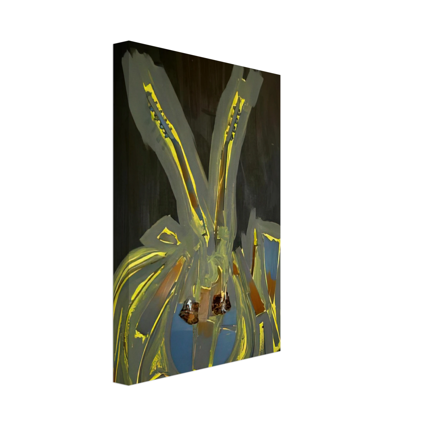 Arman - Mandoline - 2004 Canvas - 40x60 cm / 16x24 inches-canvas