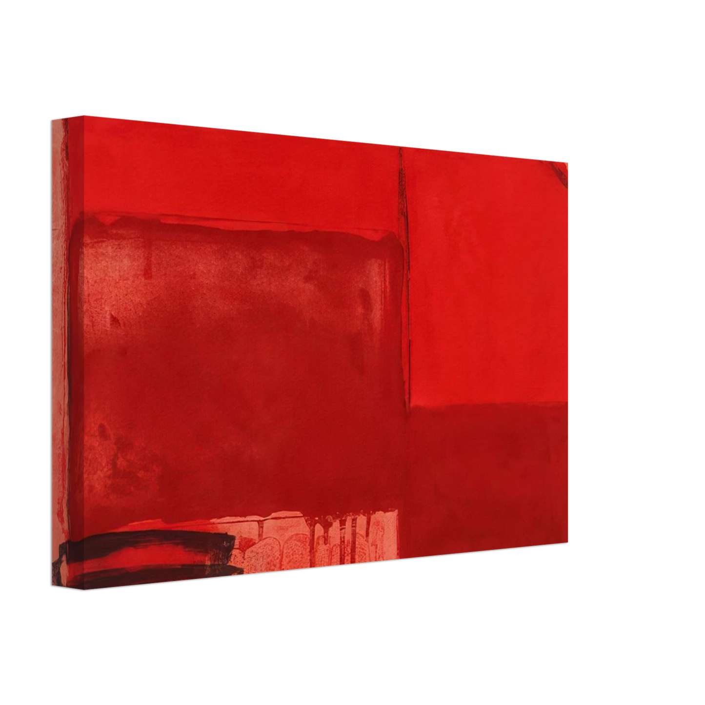 John Hoyland - Tembi - 1980 Canvas - 40x60 cm / 16x24 inches-canvas