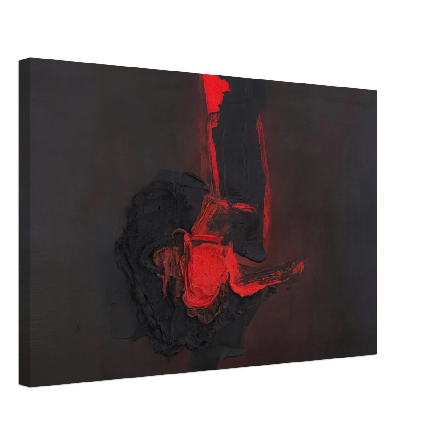 Luis Feito - N MERO 460 A 1963 Canvas - 70x100 cm / 28x40 inches-canvas