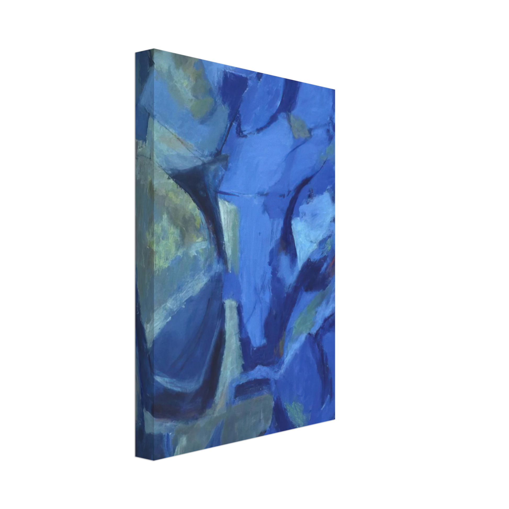 Alma Woodsey Thomas - THE STORMY SEA 1958 Canvas - 70x100 cm / 28x40 inches-canvas