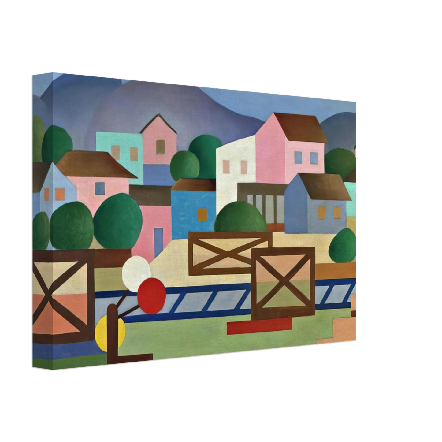 Tarsila do Amaral - Level II Pass Canvas - 40x60 cm / 16x24 inches-canvas