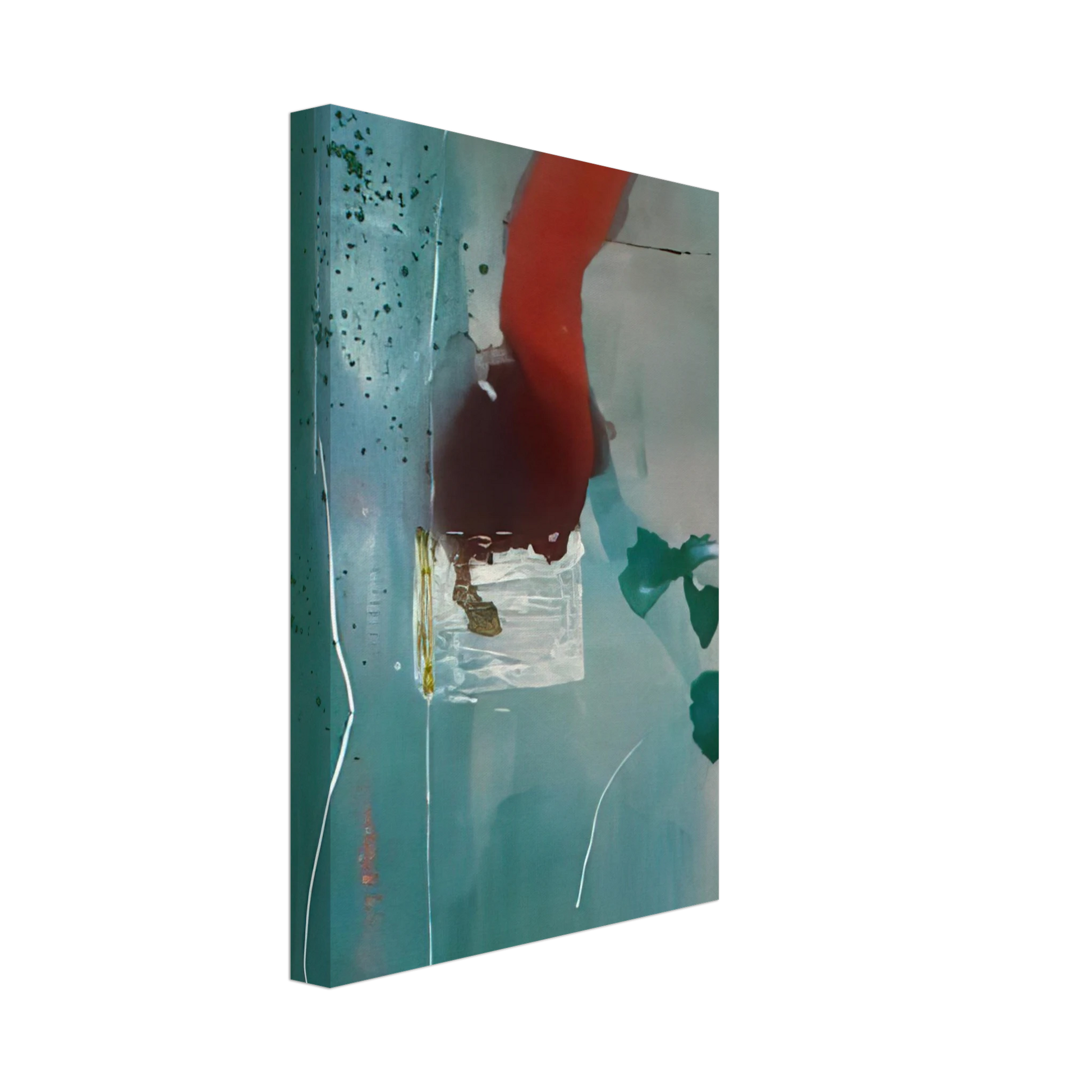 Helen Frankenthaler - Square One - 1985 Canvas - 70x100 cm / 28x40 inches-canvas