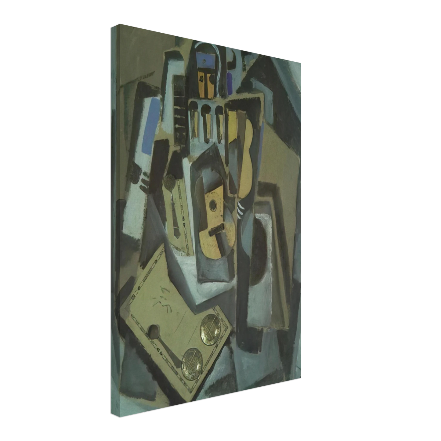 Salvador Dali - PIERROT AND GUITAR Canvas - 70x100 cm / 28x40 inches-canvas