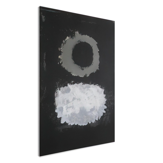 Adolph Gottlieb - Black Field - 1972 Canvas - 20x30 cm / 8x12 inches-canvas