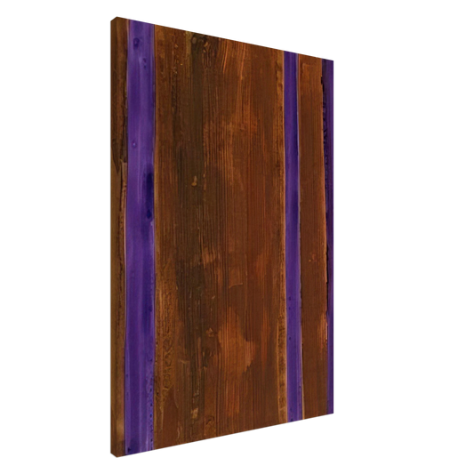 Gunther Forg - Untitled brownviolet - 2001 Canvas - 20x30 cm / 8x12 inches-canvas