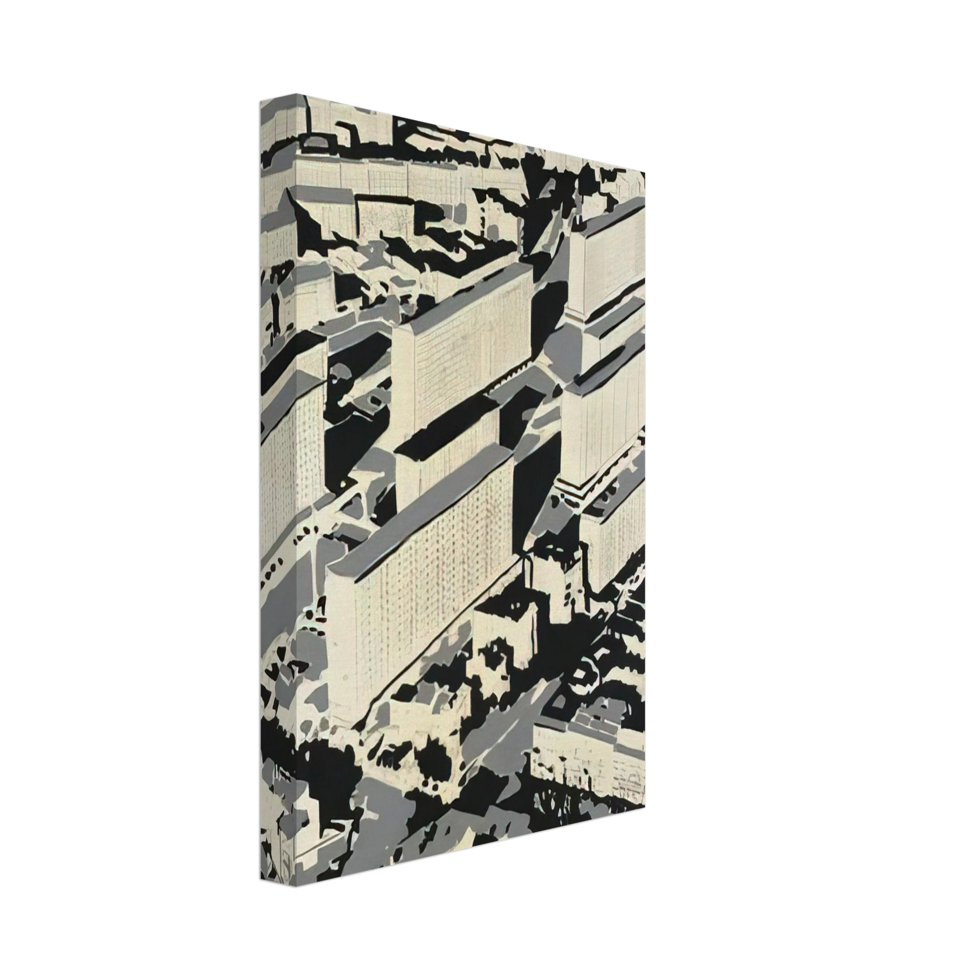 Gerhard Richter - OWNSCAPE HA 1968 Canvas - 40x60 cm / 16x24 inches-canvas