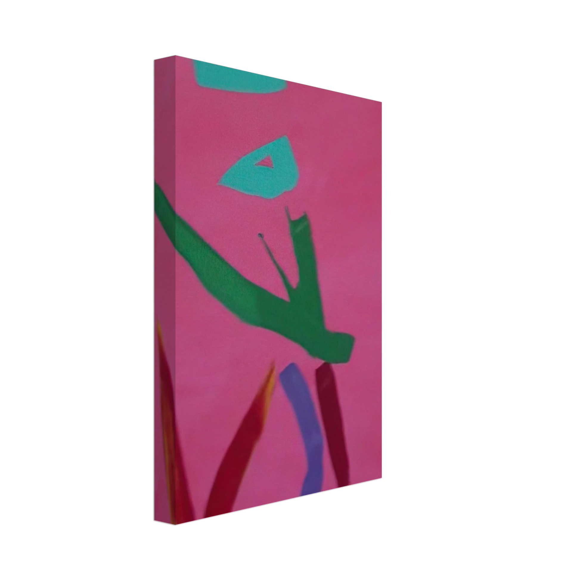 Ray Parker - Untitled #71 - 1974 Canvas - 40x60 cm / 16x24 inches-canvas