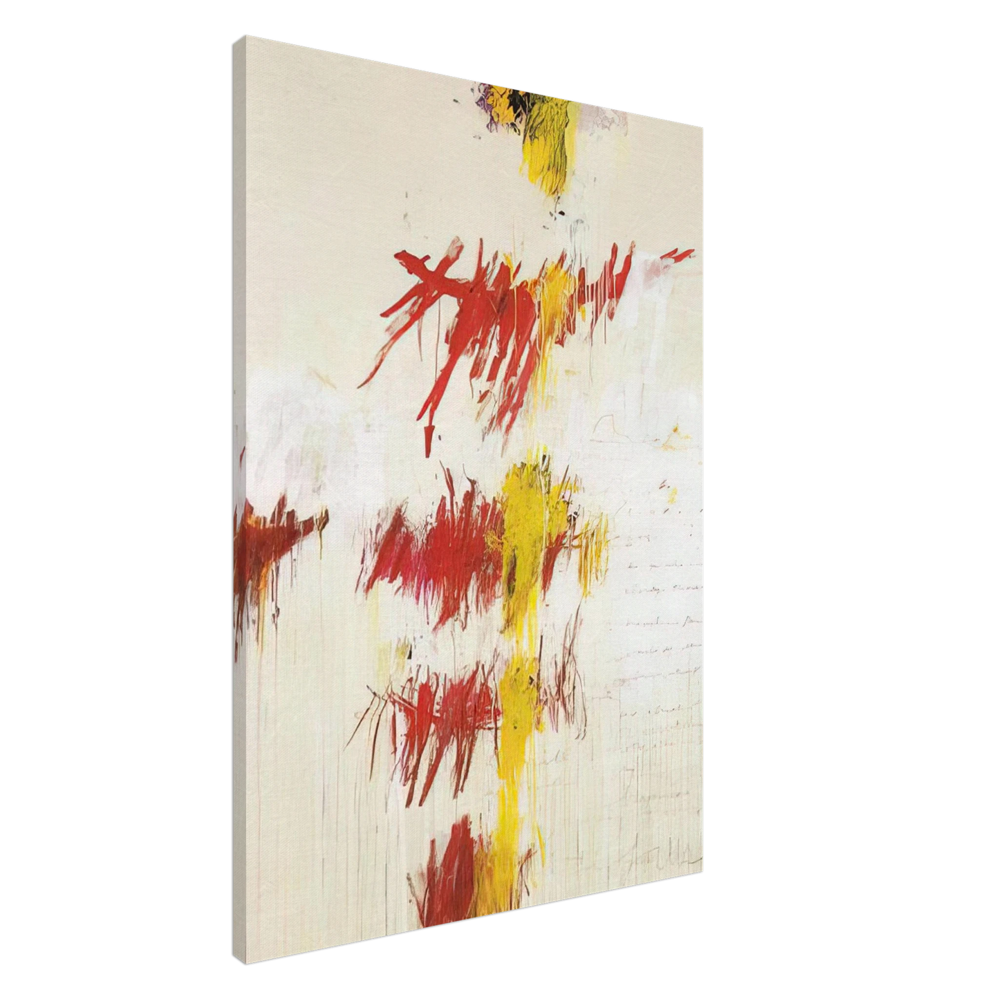 Cy Twombly - Quattro Stagioni II. Primavera Canvas - 20x30 cm / 8x12 inches-canvas