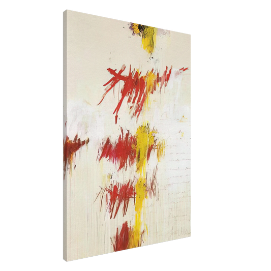 Cy Twombly - Quattro Stagioni II. Primavera Canvas - 20x30 cm / 8x12 inches-canvas