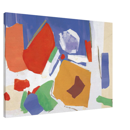 Esteban Vicente - UNTITLED 1988 Canvas - 20x30 cm / 8x12 inches-canvas