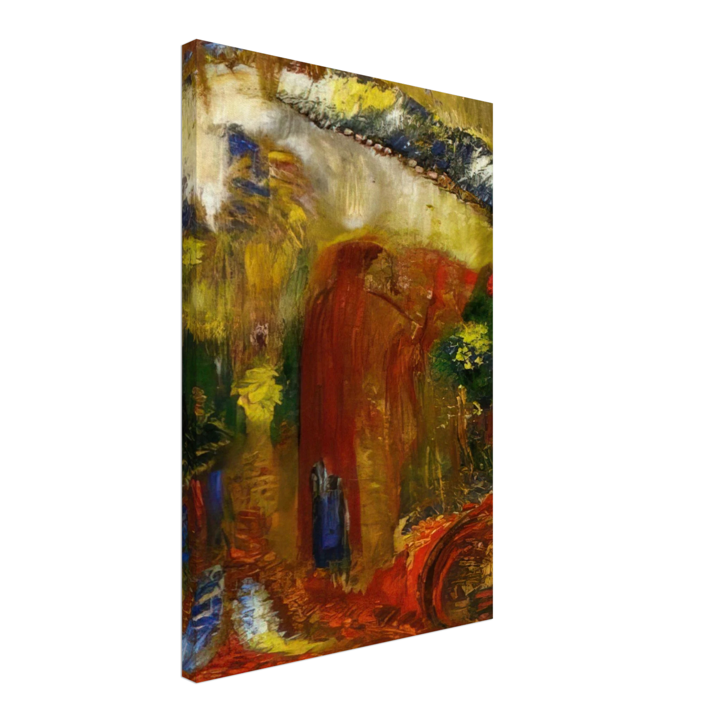 Odilon Redon - THE SERMON Canvas - 70x100 cm / 28x40 inches-canvas
