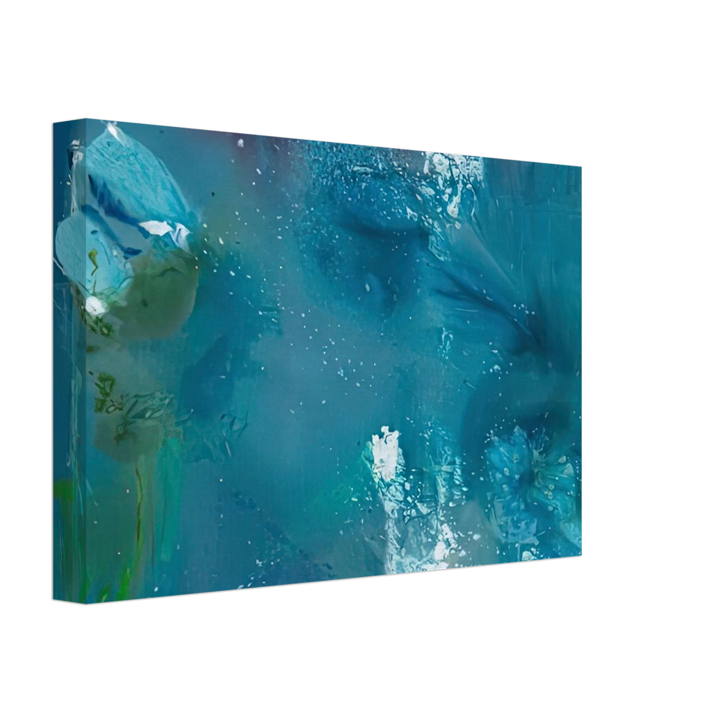 Helen Frankenthaler - Stella Polaris, 1990- Canvas - 70x100 cm / 28x40 inches-canvas