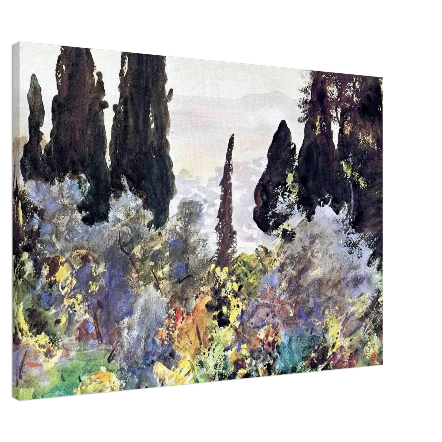 John Singer Sargent - Granada Canvas - 20x30 cm / 8x12 inches-canvas