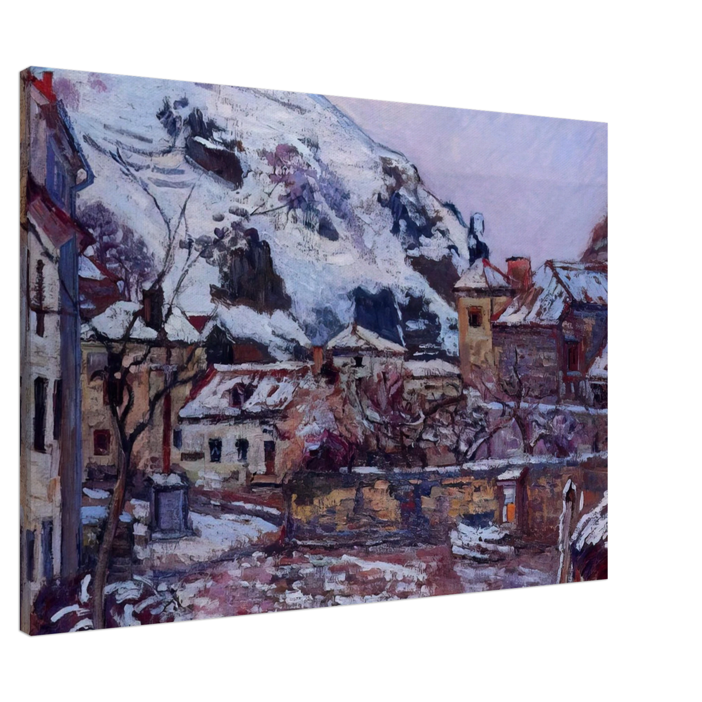 Armand Guillaumin - Saint-Julien-des-Chazes - 1895 Canvas - 20x30 cm / 8x12 inches-canvas
