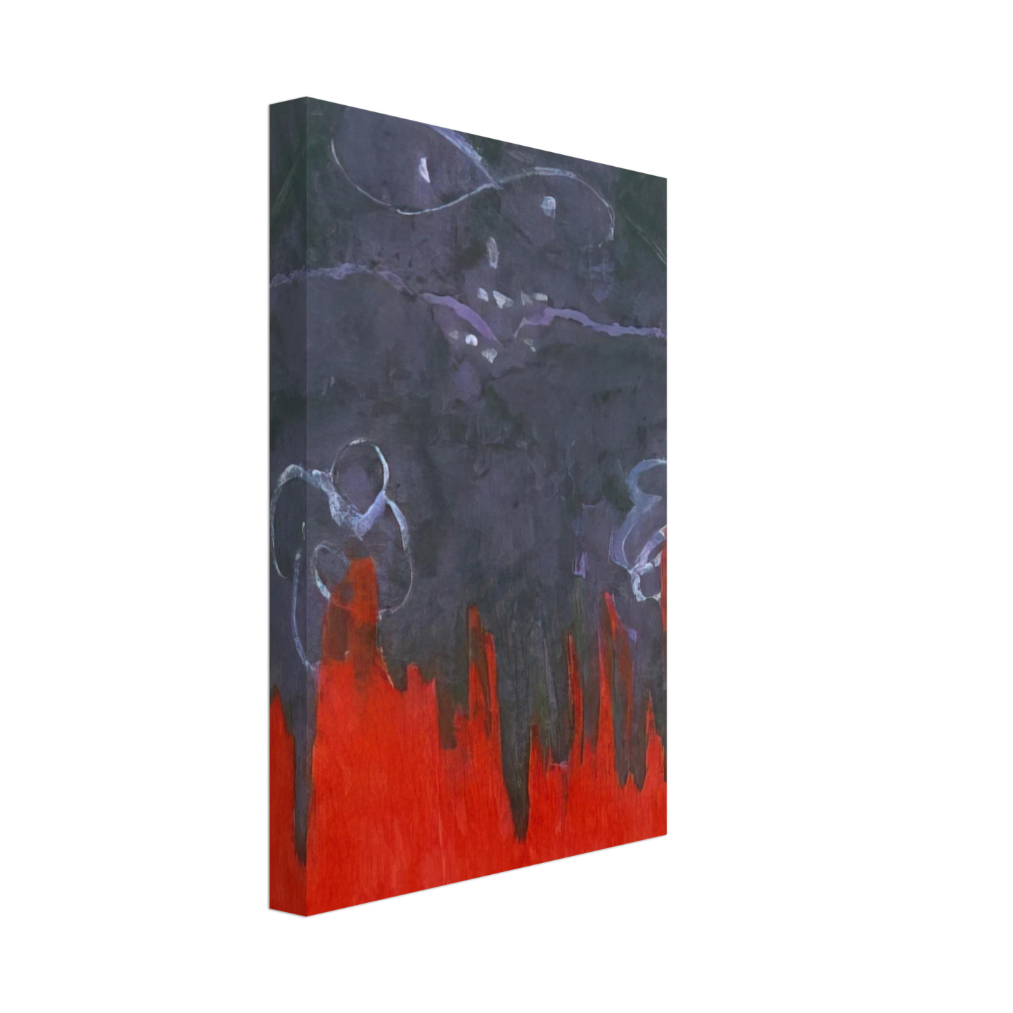 Theodoros Stamos - Infinity Field Torino Series #1 - 1986 Canvas - 40x60 cm / 16x24 inches-canvas