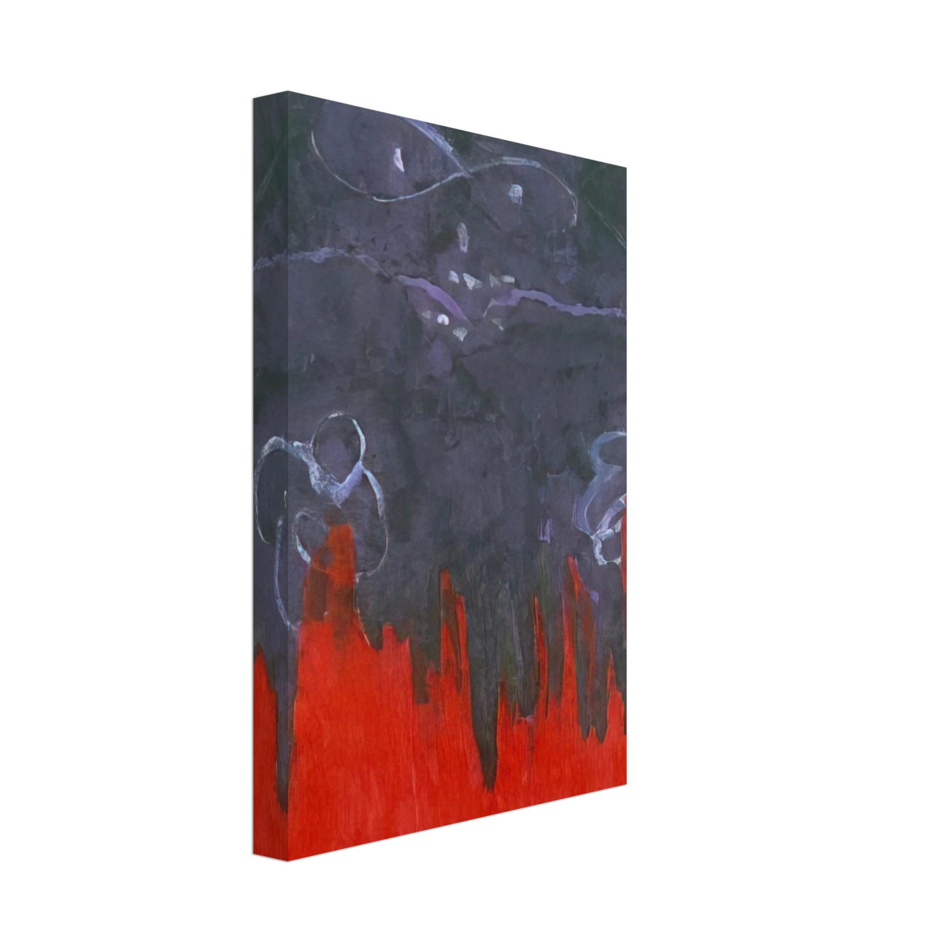 Theodoros Stamos - Infinity Field Torino Series #1 - 1986 Canvas - 40x60 cm / 16x24 inches-canvas