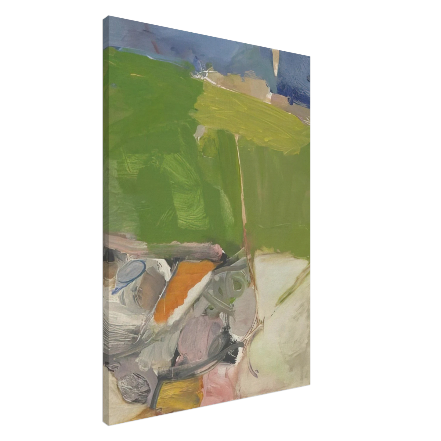 Richard Diebenkorn - Berkeley #33 Canvas - 20x30 cm / 8x12 inches-canvas