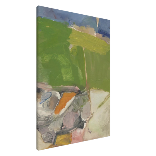 Richard Diebenkorn - Berkeley #33 Canvas - 20x30 cm / 8x12 inches-canvas