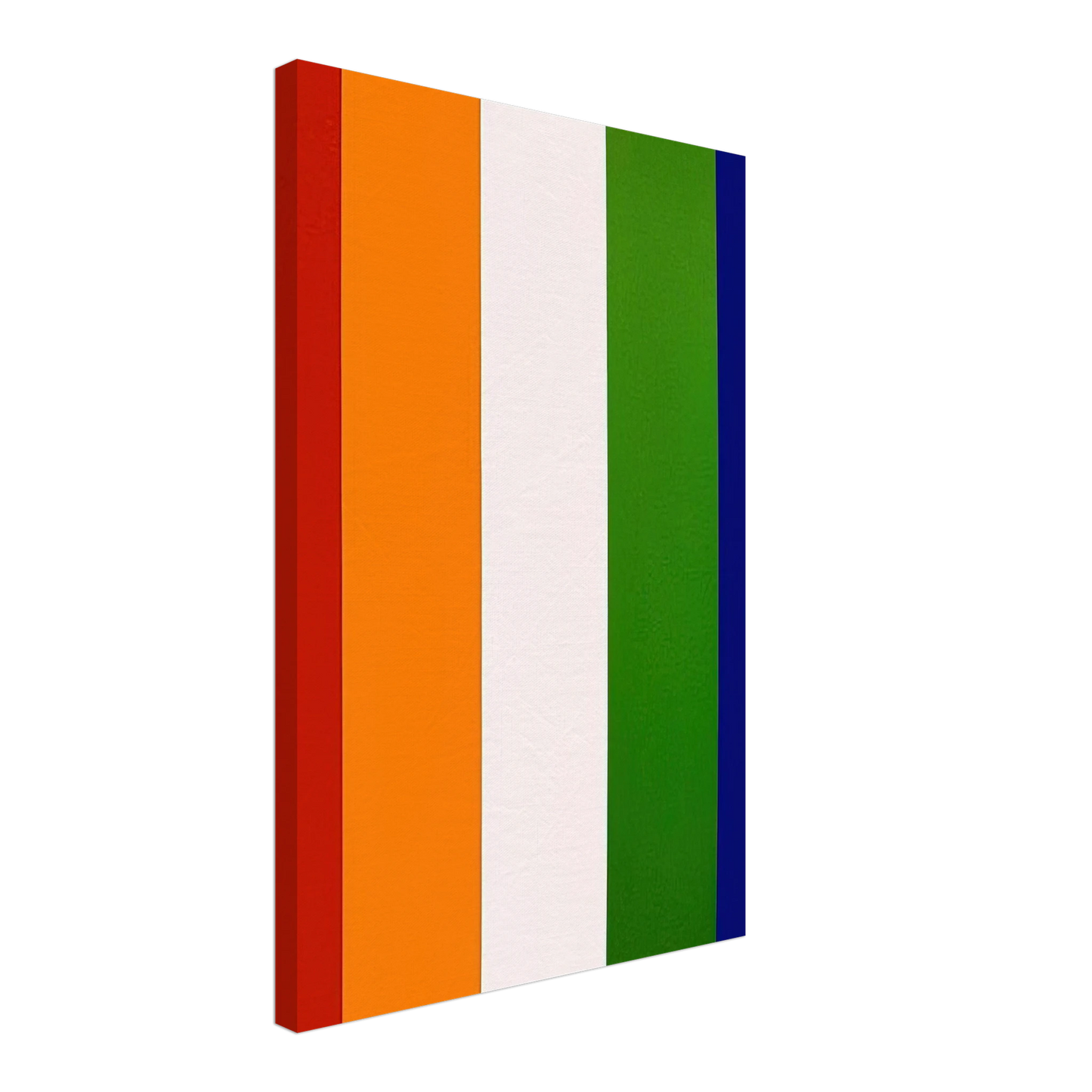 Ellsworth Kelly - Red Orange White Green Blue Canvas - 70x100 cm / 28x40 inches-canvas