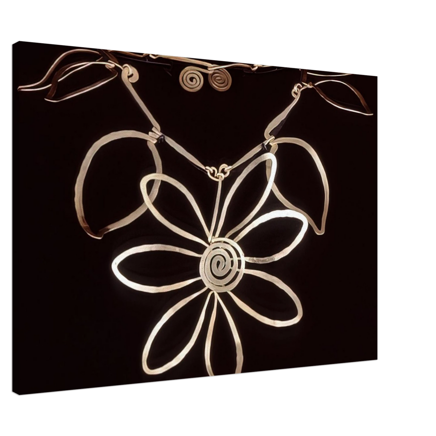 Alexander Calder - FLOWER NECKLACE 1938 Canvas - 20x30 cm / 8x12 inches-canvas
