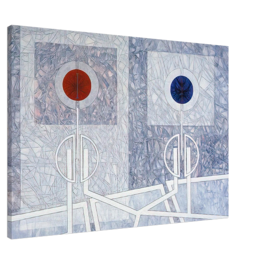 Jimmy Ernst - Lumiere - 1968 Canvas - 20x30 cm / 8x12 inches-canvas