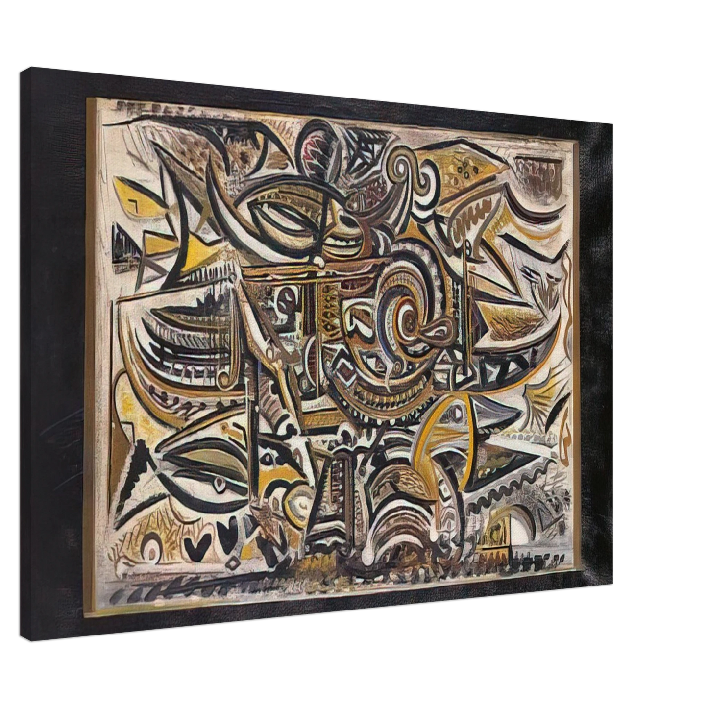 Richard Pousette-Dart - Bird in the Wind Canvas - 20x30 cm / 8x12 inches-canvas