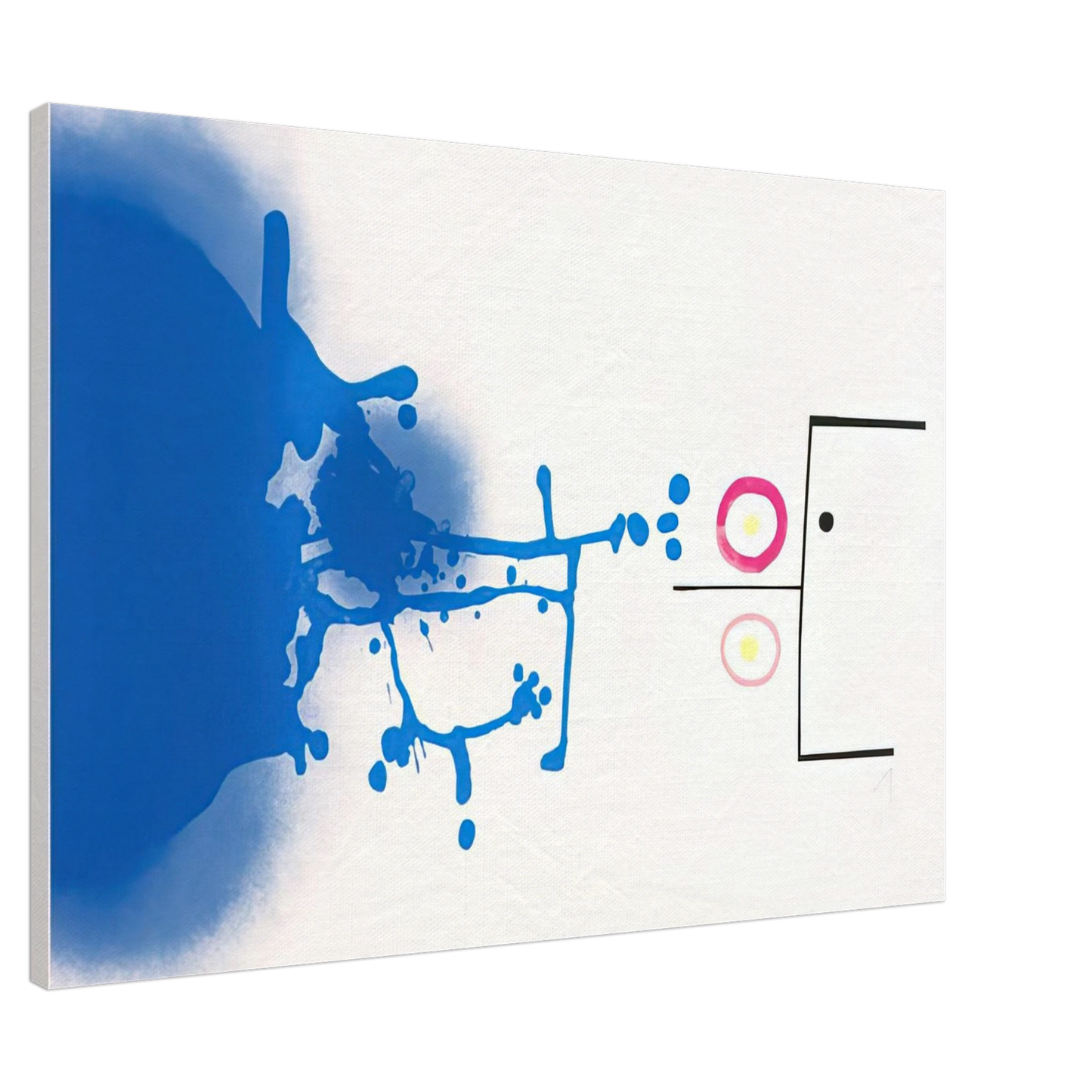 Victor Pasmore - SUN AND SKY 1979 Canvas - 20x30 cm / 8x12 inches-canvas