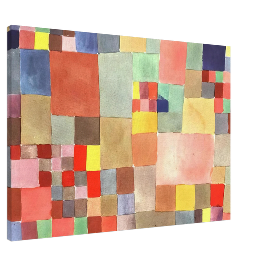 Paul Klee - FLORA ON SAND 1927 Canvas - 20x30 cm / 8x12 inches-canvas