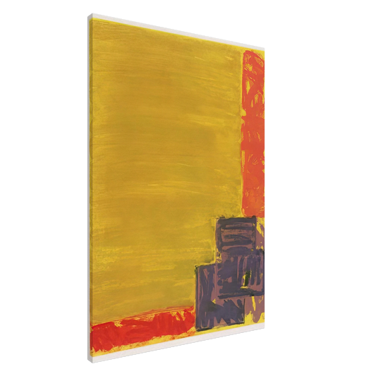 John Hoyland - View - 1979 Canvas - 20x30 cm / 8x12 inches-canvas