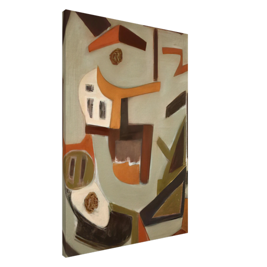 Will Barnet - Joyous - 2006 United States Canvas - 20x30 cm / 8x12 inches-canvas