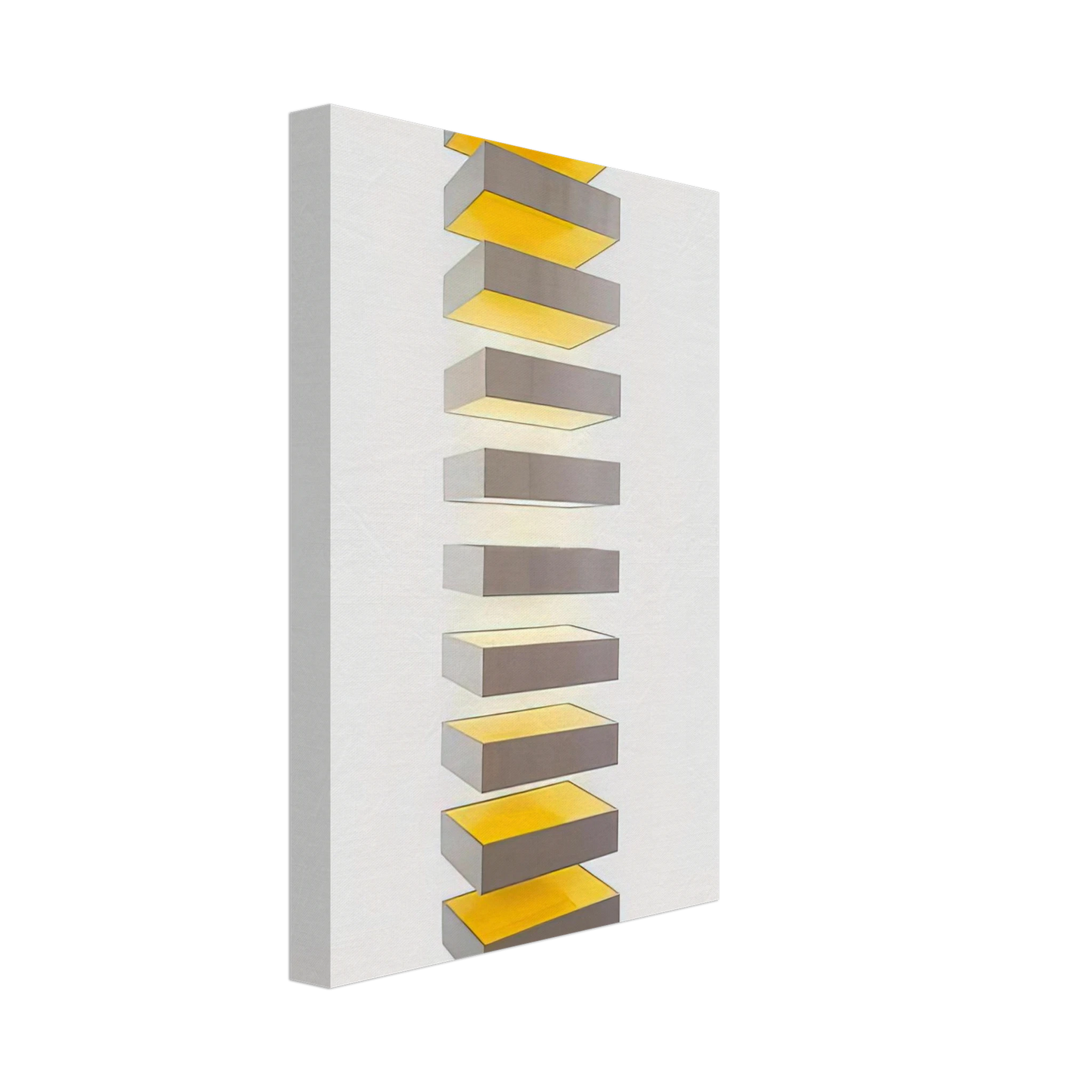 Donald Judd - Untitled Bernstein 80-52 - 1980 Canvas - 70x100 cm / 28x40 inches-canvas