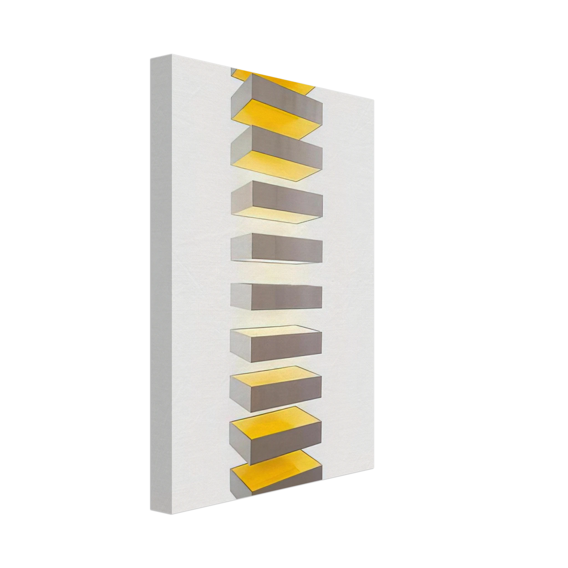 Donald Judd - Untitled Bernstein 80-52 - 1980 Canvas - 70x100 cm / 28x40 inches-canvas