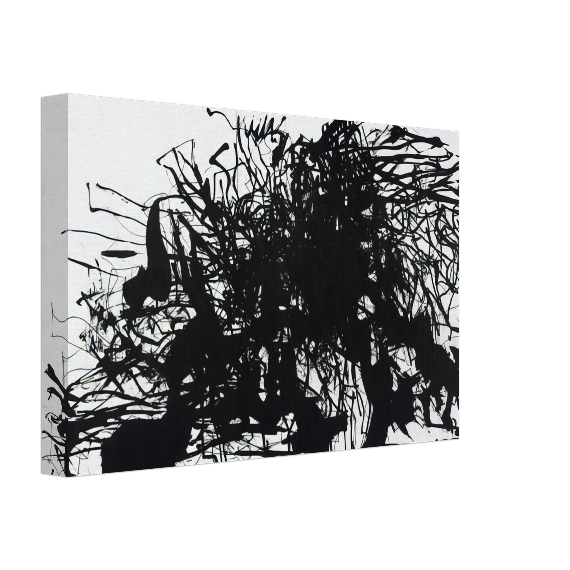 Robert Goodnough - Nomads - 1960 Canvas - 40x60 cm / 16x24 inches-canvas