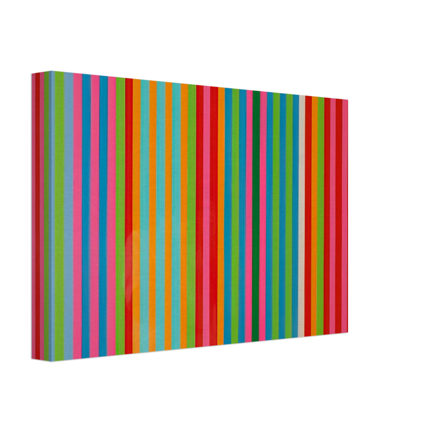 Gene Davis - Passion Flower - 1968 Canvas - 70x100 cm / 28x40 inches-canvas