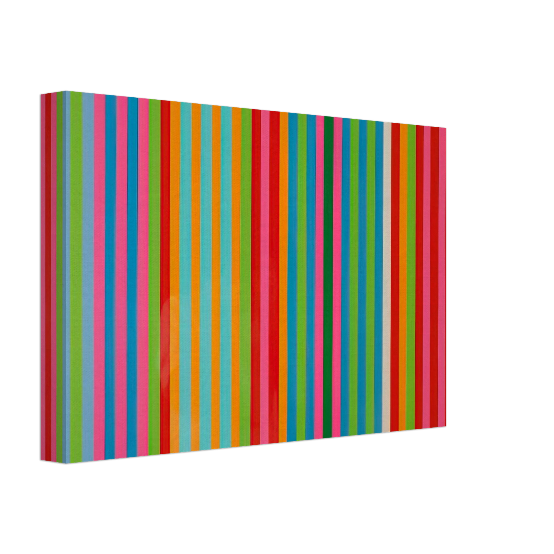 Gene Davis - Passion Flower - 1968 Canvas - 70x100 cm / 28x40 inches-canvas