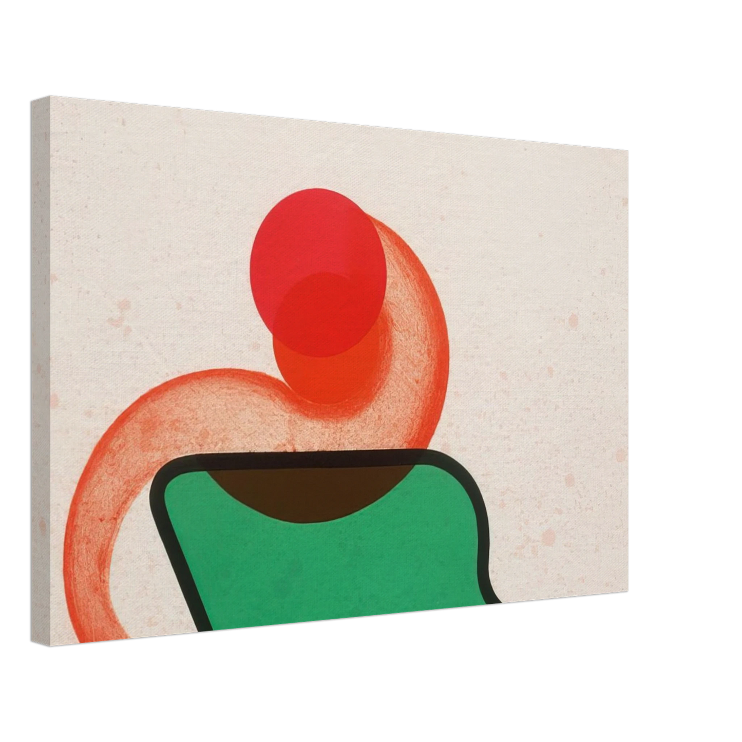 Howard Hodgkin - Bedroom - 1968 Canvas - 70x100 cm / 28x40 inches-canvas