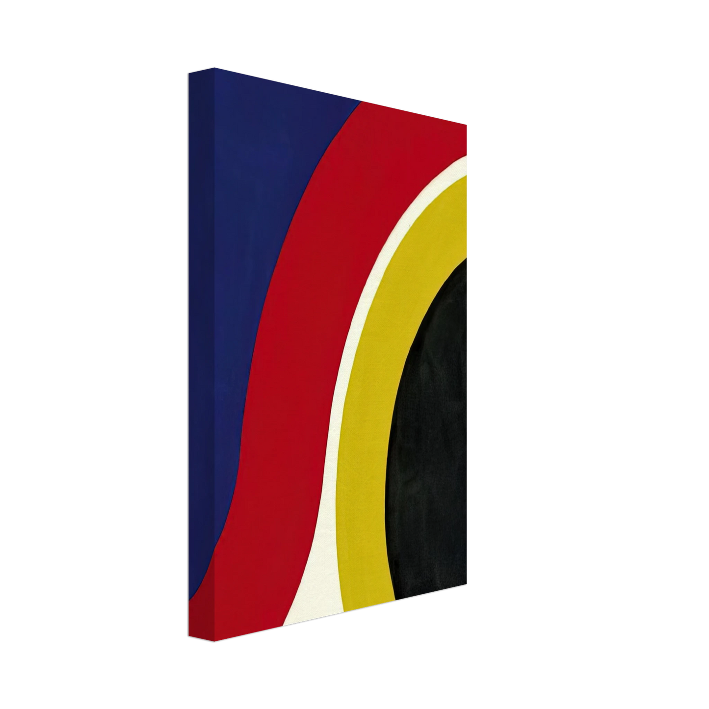 Thomas Downing - Red Span - 1964 Canvas - 70x100 cm / 28x40 inches-canvas