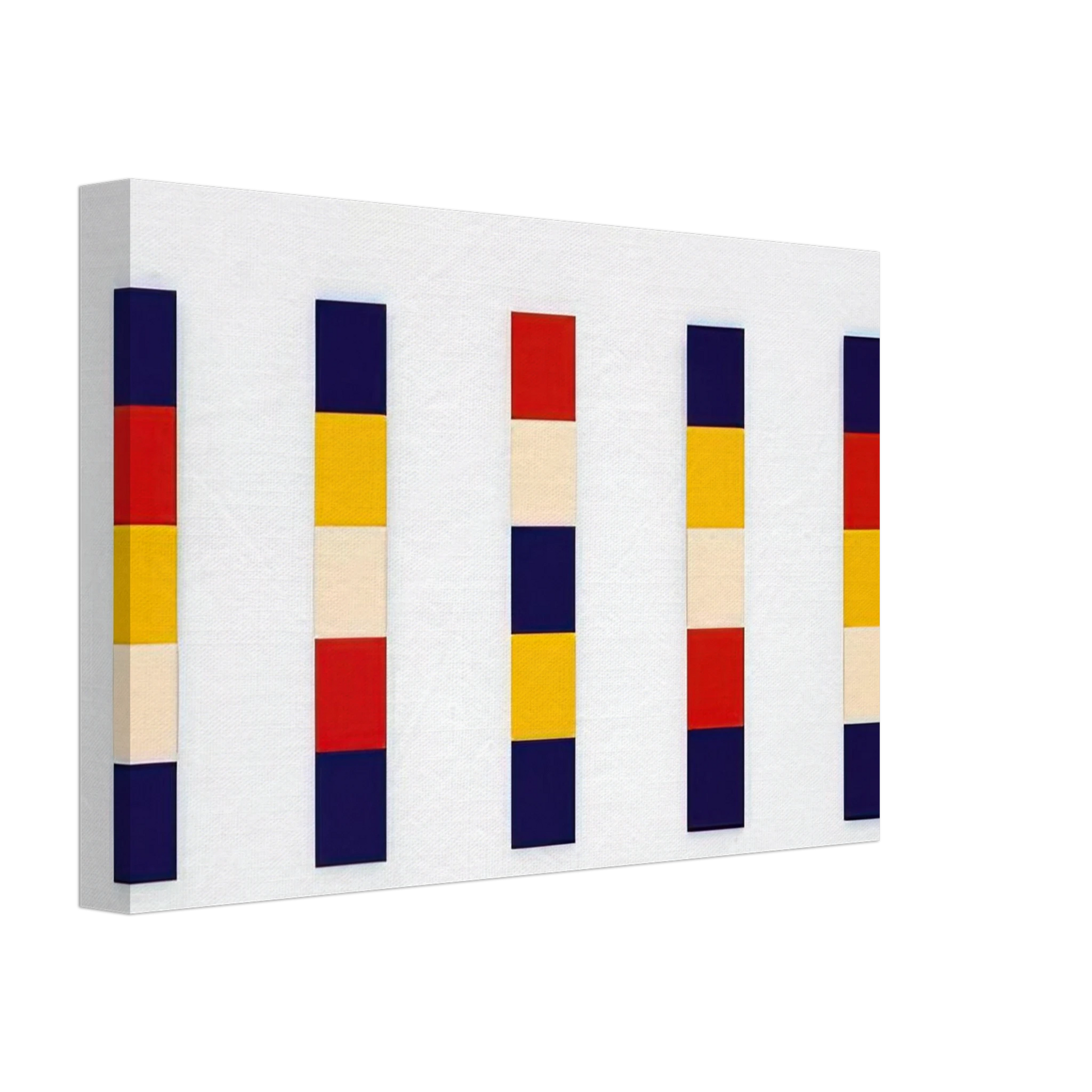 Ellsworth Kelly - Red Yellow Blue White Canvas - 70x100 cm / 28x40 inches-canvas