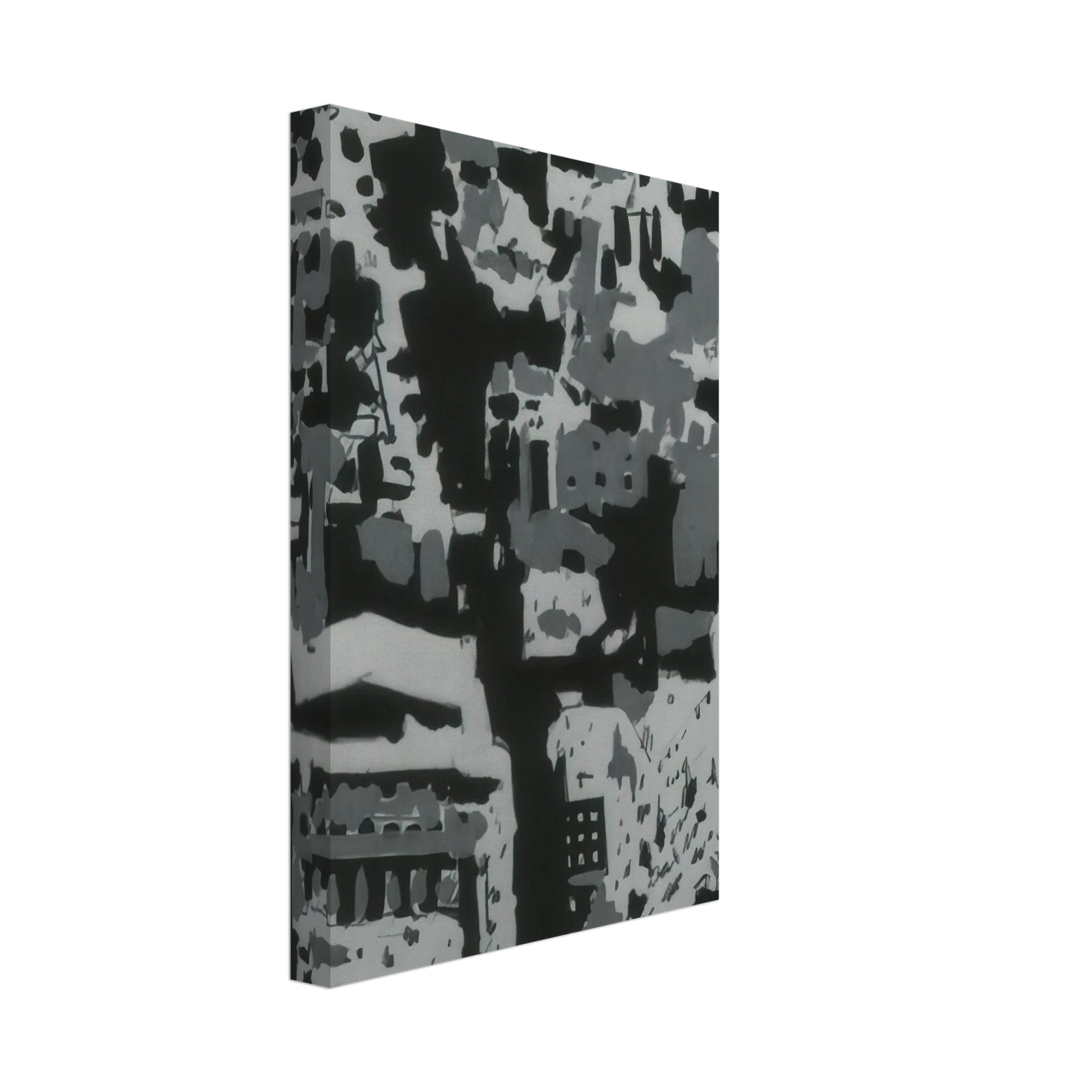 Gerhard Richter - TOWNSCAPE P2 1968 Canvas - 70x100 cm / 28x40 inches-canvas