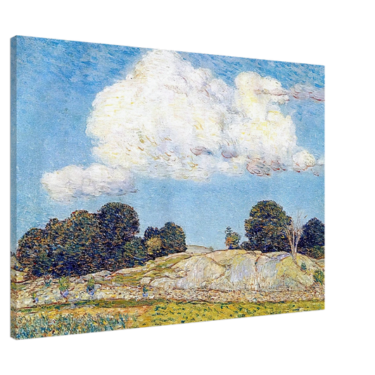 Childe Hassam - Dragon Cloud, Old Lyme Canvas - 20x30 cm / 8x12 inches-canvas