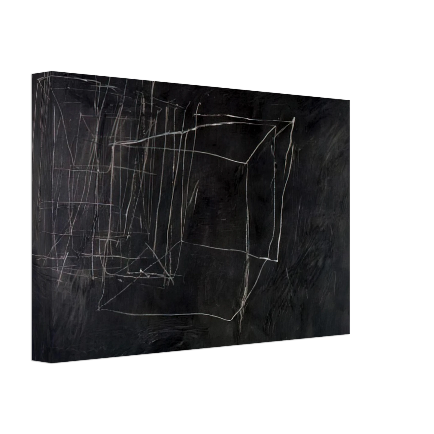 Cy Twombly - Night Watch Canvas - 40x60 cm / 16x24 inches-canvas